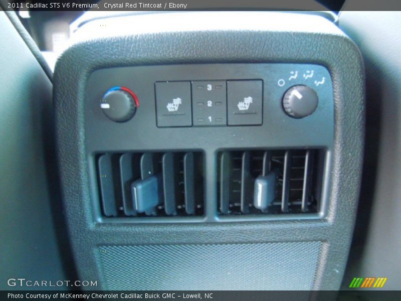 Crystal Red Tintcoat / Ebony 2011 Cadillac STS V6 Premium