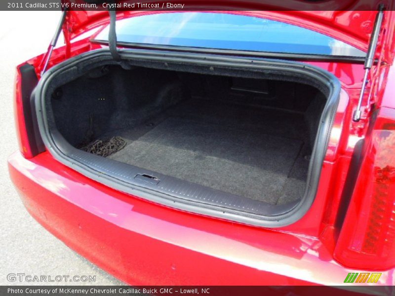  2011 STS V6 Premium Trunk