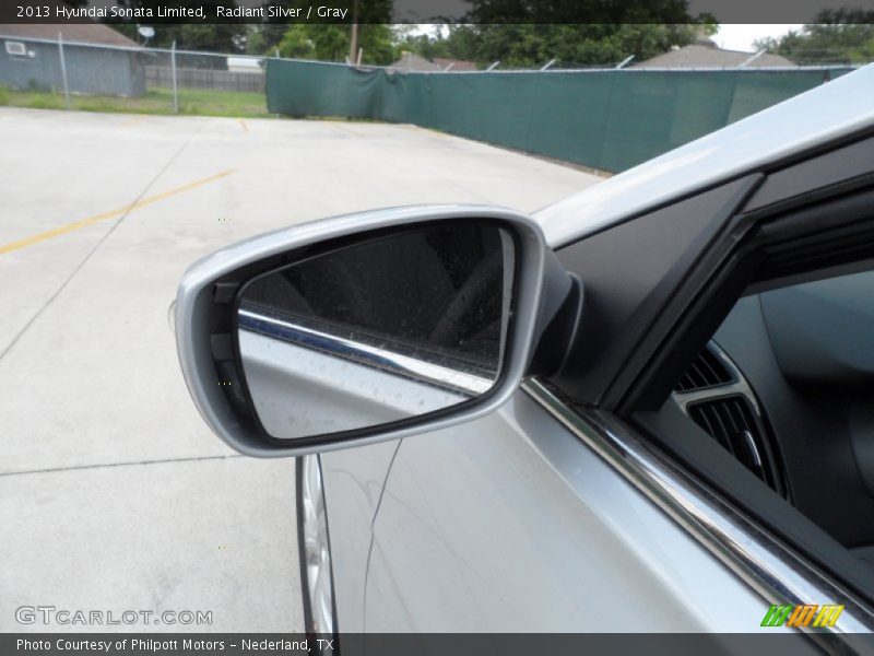 Radiant Silver / Gray 2013 Hyundai Sonata Limited