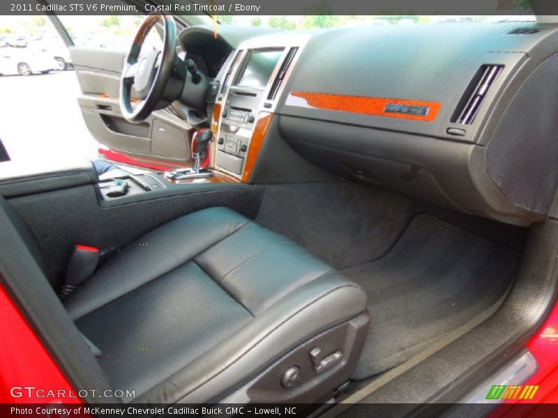 Crystal Red Tintcoat / Ebony 2011 Cadillac STS V6 Premium
