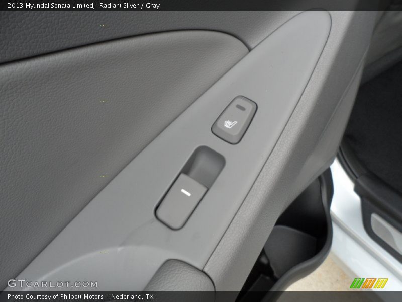 Radiant Silver / Gray 2013 Hyundai Sonata Limited