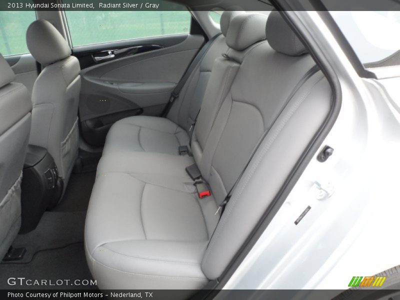Radiant Silver / Gray 2013 Hyundai Sonata Limited