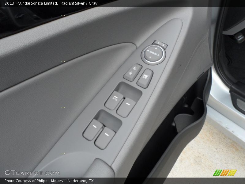 Radiant Silver / Gray 2013 Hyundai Sonata Limited