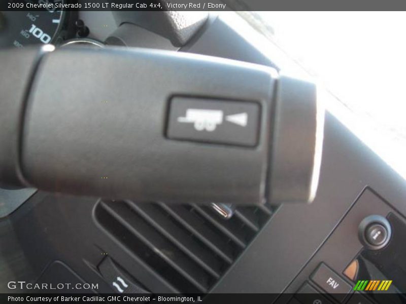 Victory Red / Ebony 2009 Chevrolet Silverado 1500 LT Regular Cab 4x4