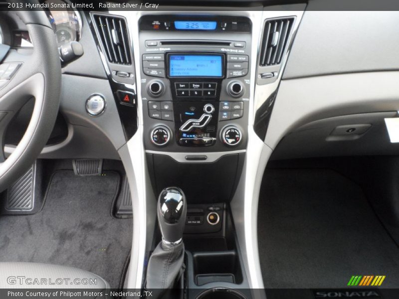 Radiant Silver / Gray 2013 Hyundai Sonata Limited