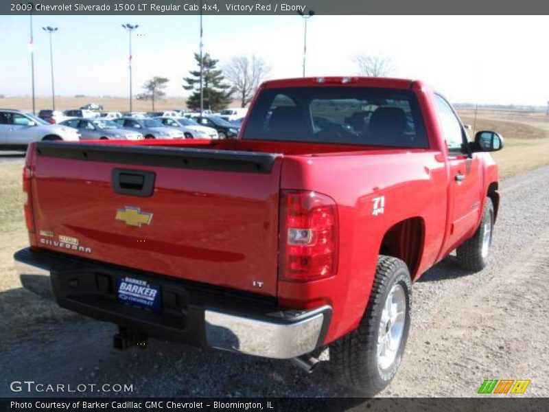 Victory Red / Ebony 2009 Chevrolet Silverado 1500 LT Regular Cab 4x4