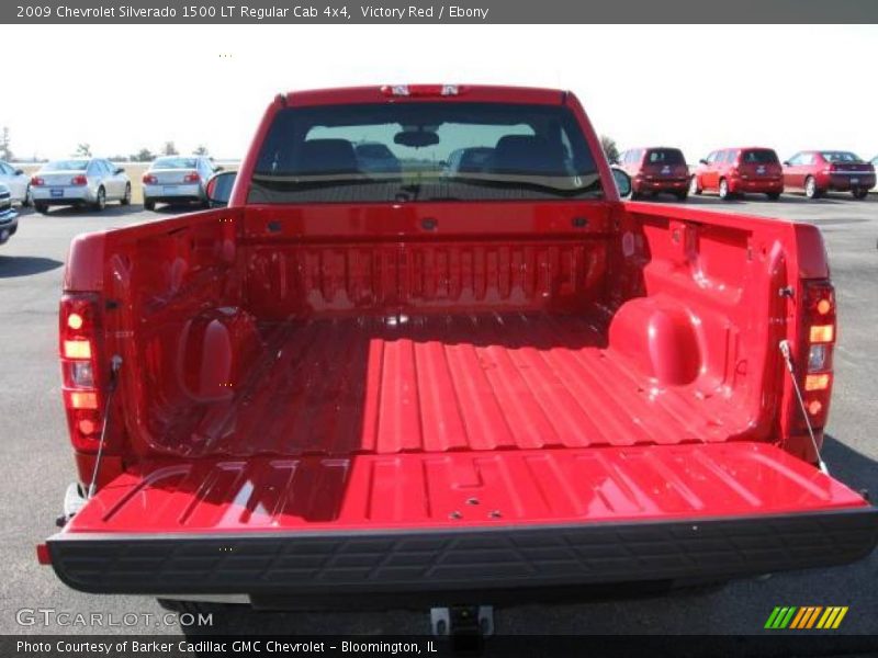 Victory Red / Ebony 2009 Chevrolet Silverado 1500 LT Regular Cab 4x4
