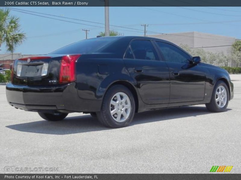 Black Raven / Ebony 2006 Cadillac CTS Sedan