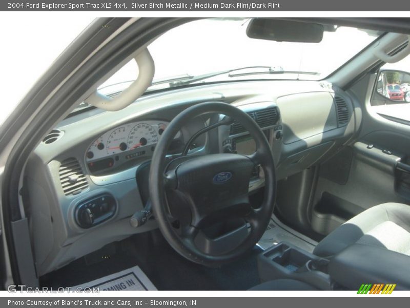 Silver Birch Metallic / Medium Dark Flint/Dark Flint 2004 Ford Explorer Sport Trac XLS 4x4