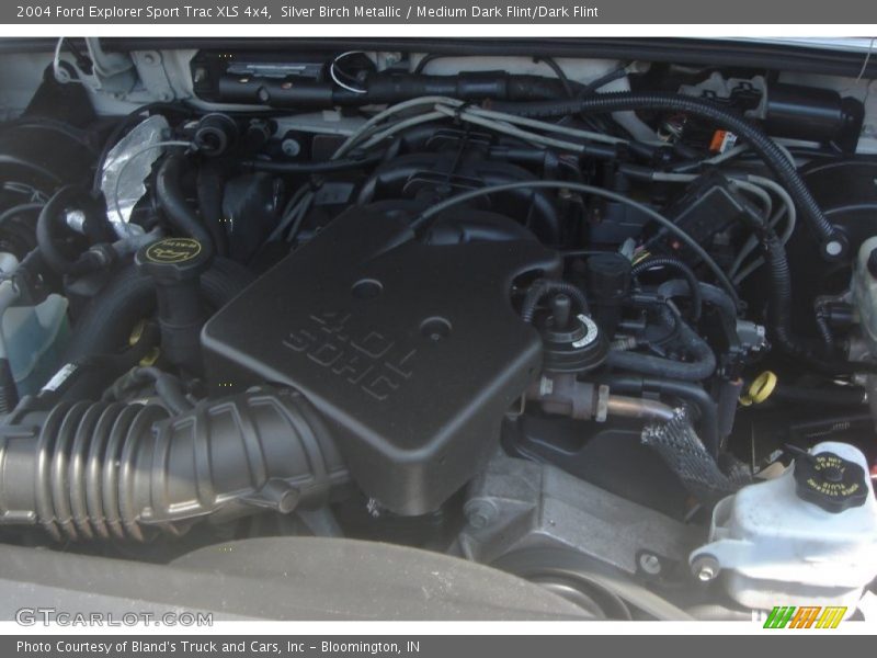 Silver Birch Metallic / Medium Dark Flint/Dark Flint 2004 Ford Explorer Sport Trac XLS 4x4