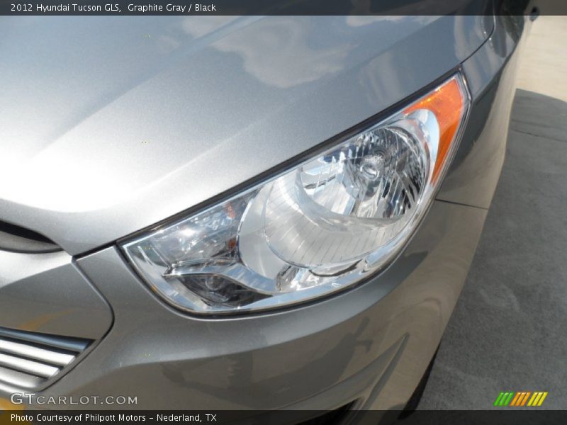 Graphite Gray / Black 2012 Hyundai Tucson GLS
