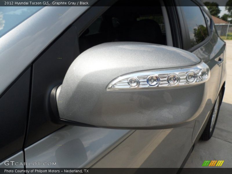 Graphite Gray / Black 2012 Hyundai Tucson GLS