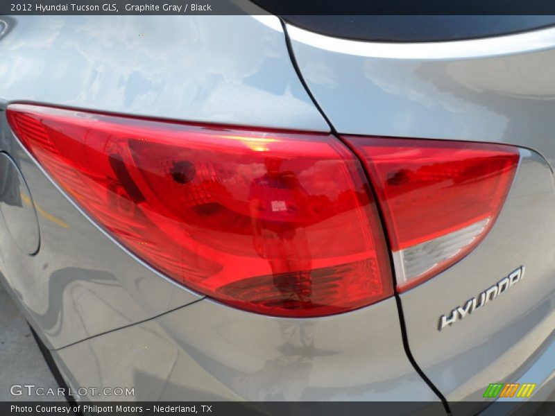 Graphite Gray / Black 2012 Hyundai Tucson GLS