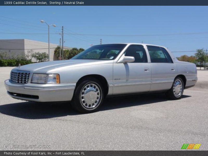 Sterling / Neutral Shale 1999 Cadillac DeVille Sedan
