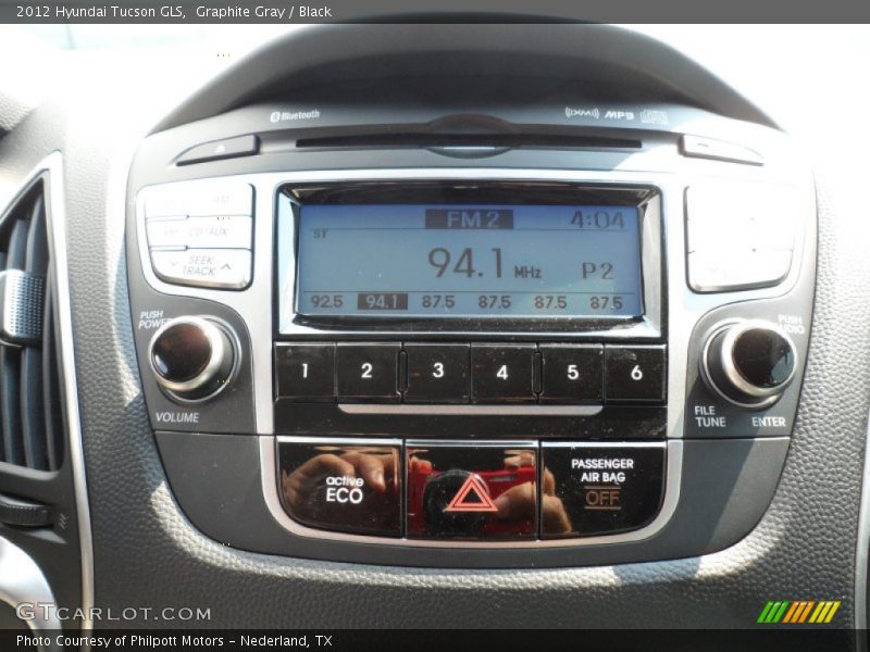 Audio System of 2012 Tucson GLS