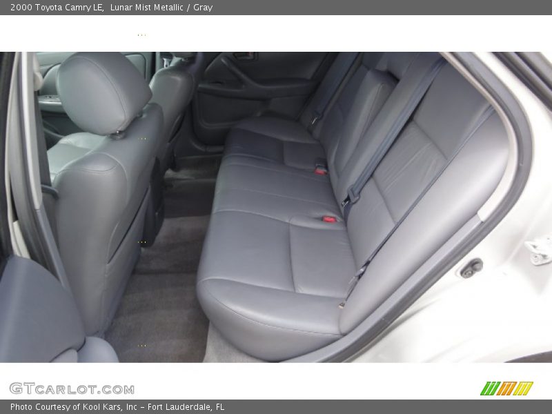  2000 Camry LE Gray Interior