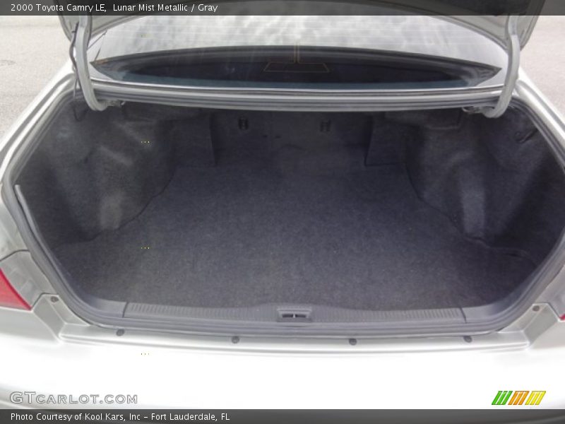  2000 Camry LE Trunk