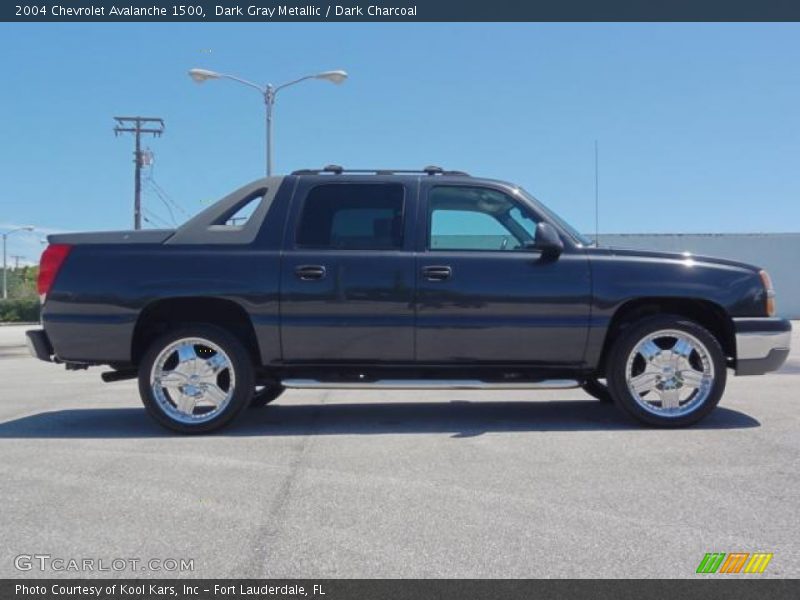 Dark Gray Metallic / Dark Charcoal 2004 Chevrolet Avalanche 1500