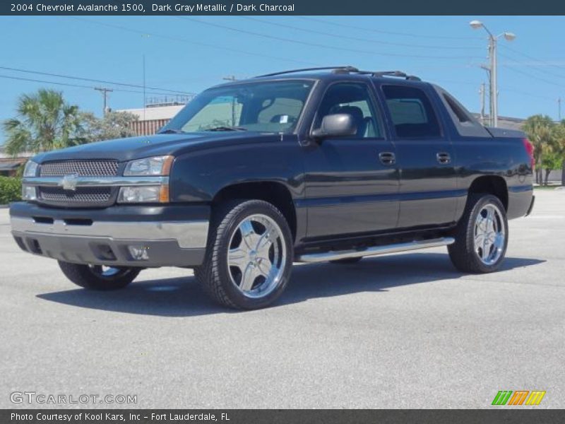 Dark Gray Metallic / Dark Charcoal 2004 Chevrolet Avalanche 1500
