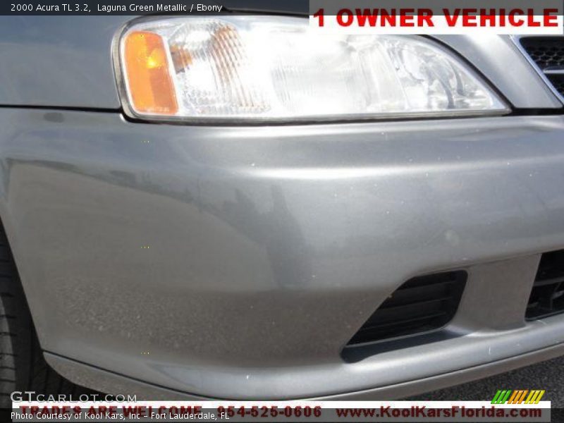 Laguna Green Metallic / Ebony 2000 Acura TL 3.2