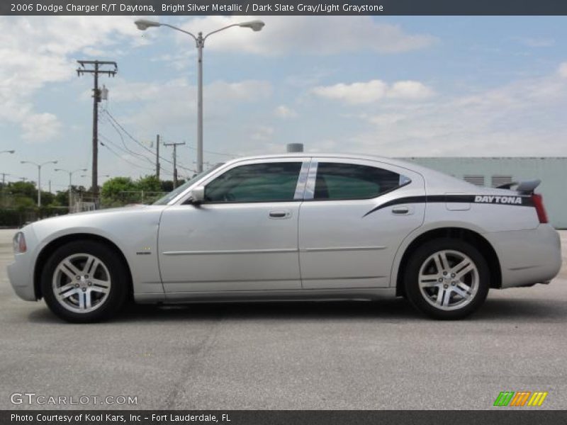 Bright Silver Metallic / Dark Slate Gray/Light Graystone 2006 Dodge Charger R/T Daytona