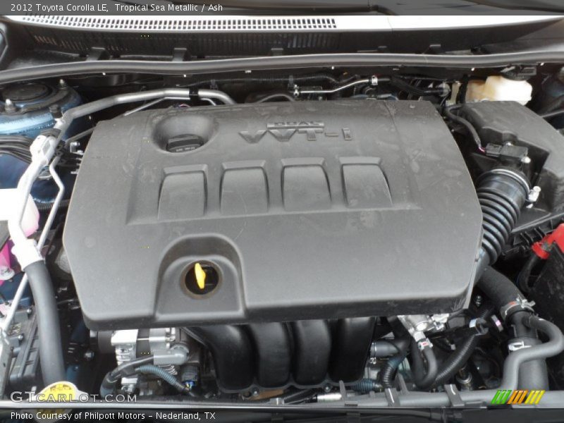  2012 Corolla LE Engine - 1.8 Liter DOHC 16-Valve Dual VVT-i 4 Cylinder