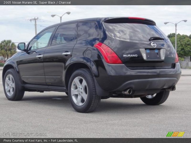 Super Black / Charcoal 2005 Nissan Murano SE