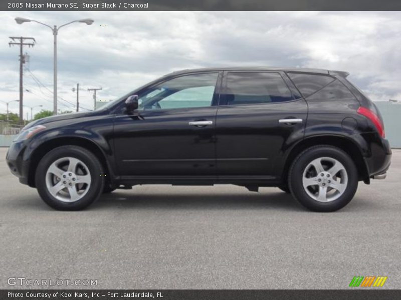 Super Black / Charcoal 2005 Nissan Murano SE