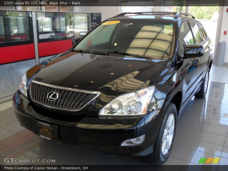 Black Onyx / Black 2005 Lexus RX 330 AWD