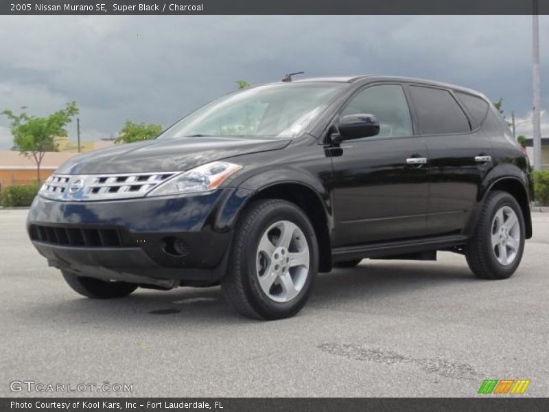 Super Black / Charcoal 2005 Nissan Murano SE