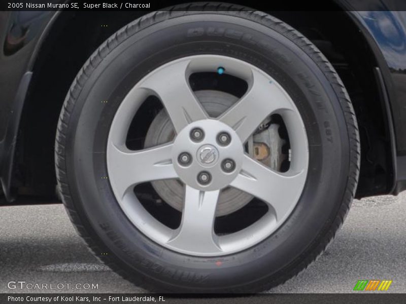 Super Black / Charcoal 2005 Nissan Murano SE