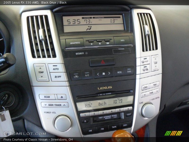 Black Onyx / Black 2005 Lexus RX 330 AWD