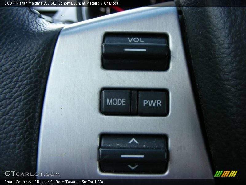 Sonoma Sunset Metallic / Charcoal 2007 Nissan Maxima 3.5 SE