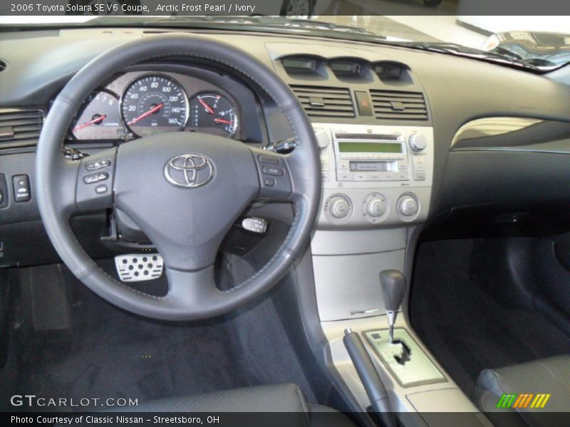 Arctic Frost Pearl / Ivory 2006 Toyota Solara SE V6 Coupe