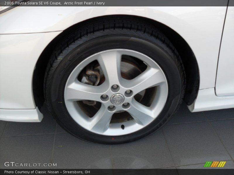 Arctic Frost Pearl / Ivory 2006 Toyota Solara SE V6 Coupe