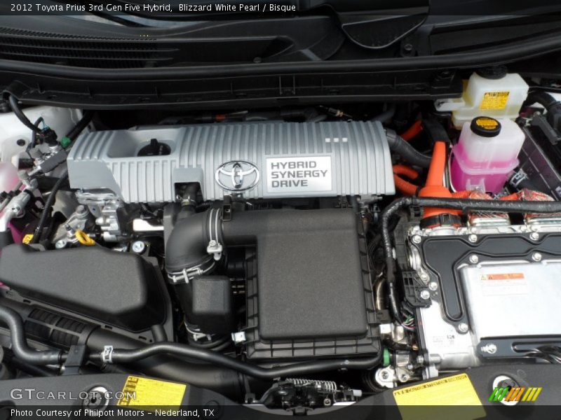  2012 Prius 3rd Gen Five Hybrid Engine - 1.8 Liter DOHC 16-Valve VVT-i 4 Cylinder Gasoline/Electric Hybrid