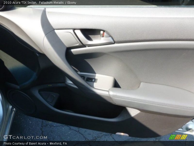 Palladium Metallic / Ebony 2010 Acura TSX Sedan