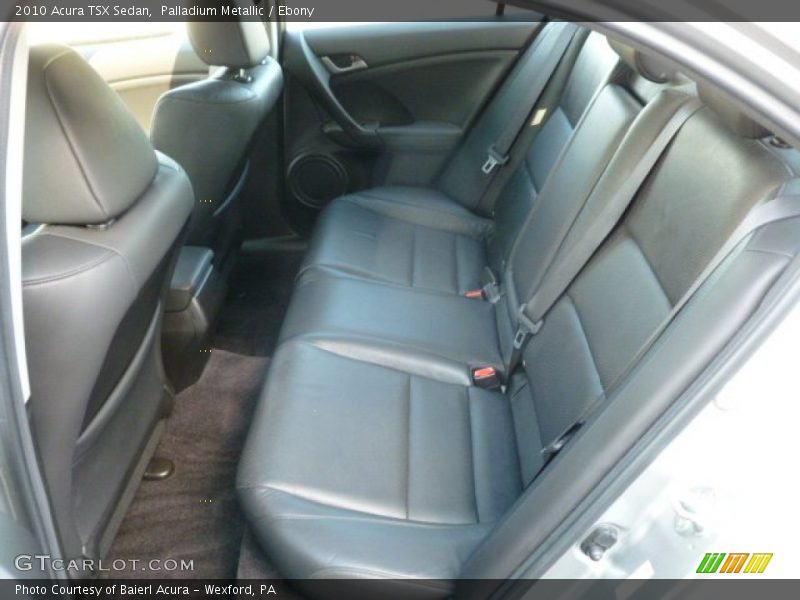 Palladium Metallic / Ebony 2010 Acura TSX Sedan