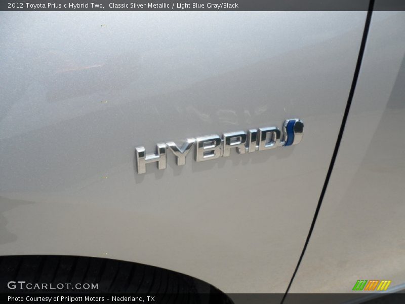  2012 Prius c Hybrid Two Logo