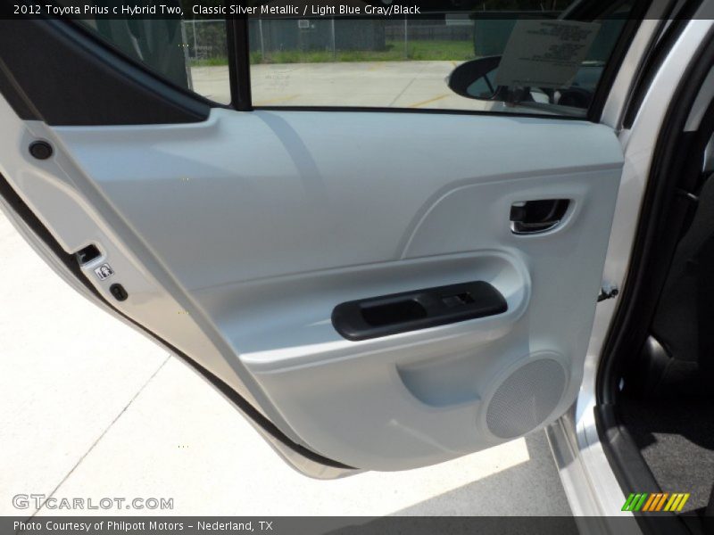 Door Panel of 2012 Prius c Hybrid Two
