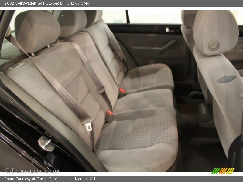 Black / Grey 2002 Volkswagen Golf GLS Sedan