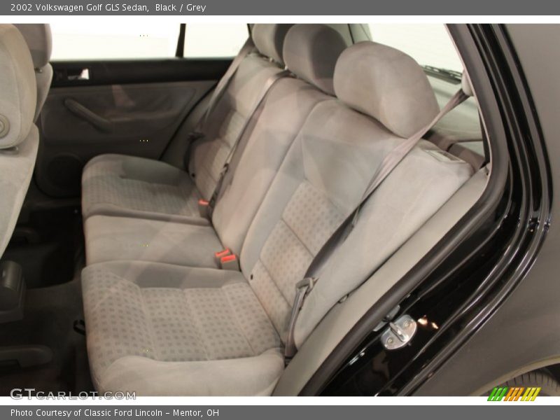 Black / Grey 2002 Volkswagen Golf GLS Sedan