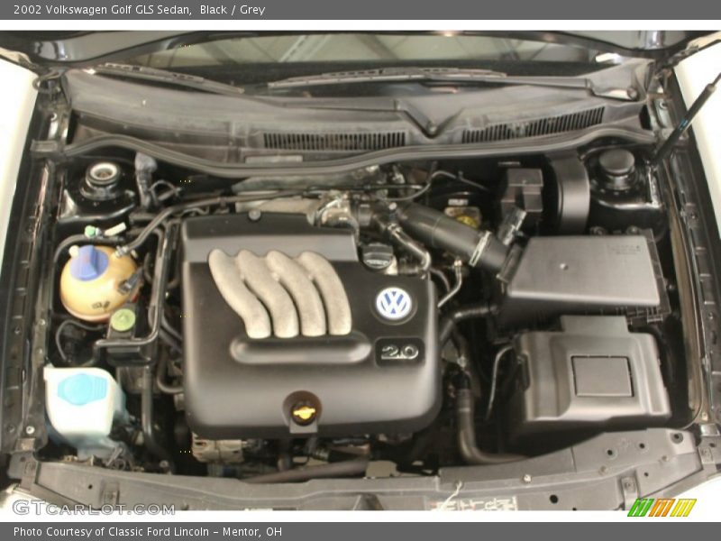 Black / Grey 2002 Volkswagen Golf GLS Sedan