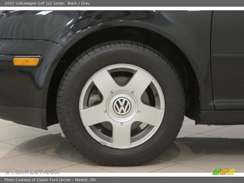 Black / Grey 2002 Volkswagen Golf GLS Sedan