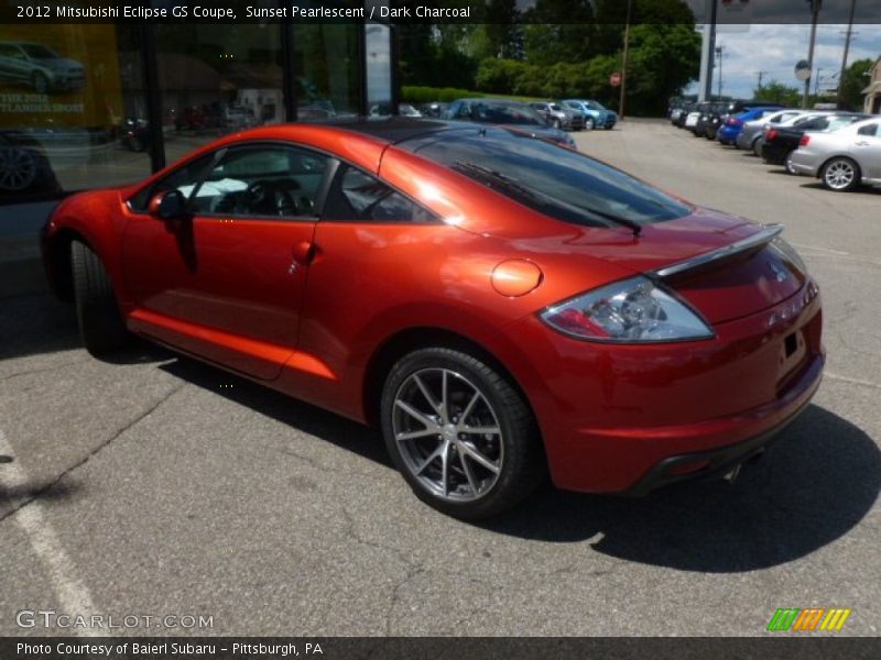 Sunset Pearlescent / Dark Charcoal 2012 Mitsubishi Eclipse GS Coupe