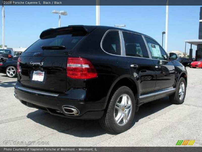 Black / Black 2008 Porsche Cayenne S