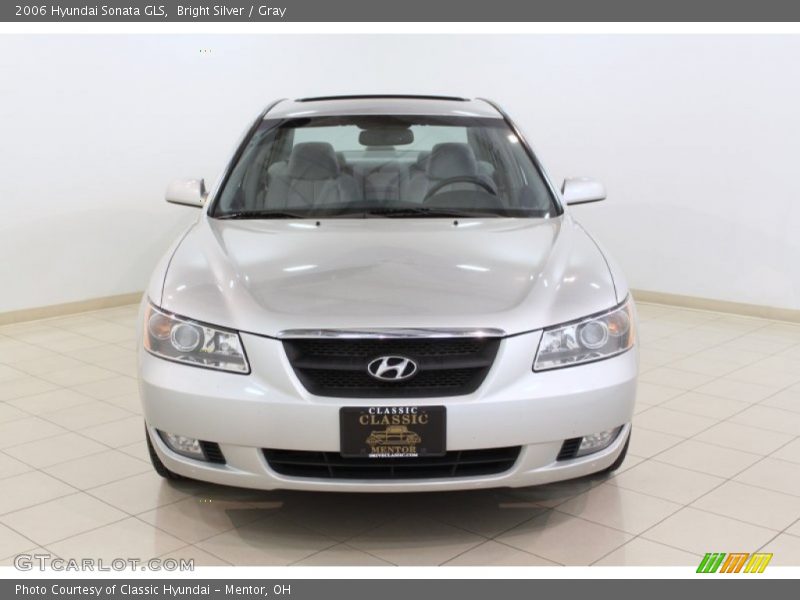 Bright Silver / Gray 2006 Hyundai Sonata GLS