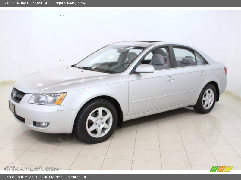 Bright Silver / Gray 2006 Hyundai Sonata GLS