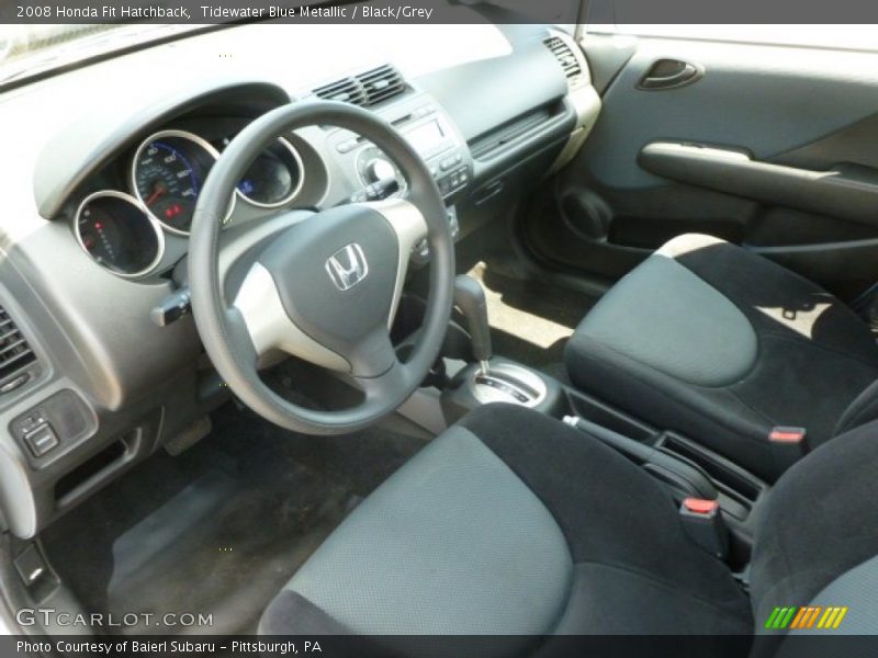 Black/Grey Interior - 2008 Fit Hatchback 