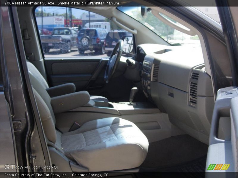 Smoke Metallic / Graphite/Titanium 2004 Nissan Armada SE 4x4